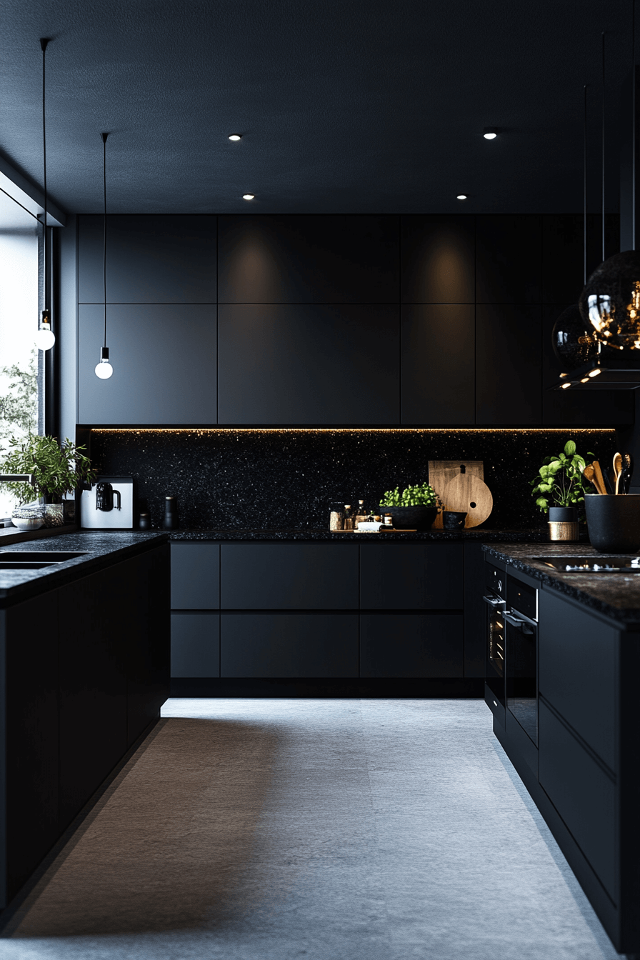 29 Dark and Moody Kitchen Spaces That Turn Everyday Cooking into Art 5 dark and moody kitchen