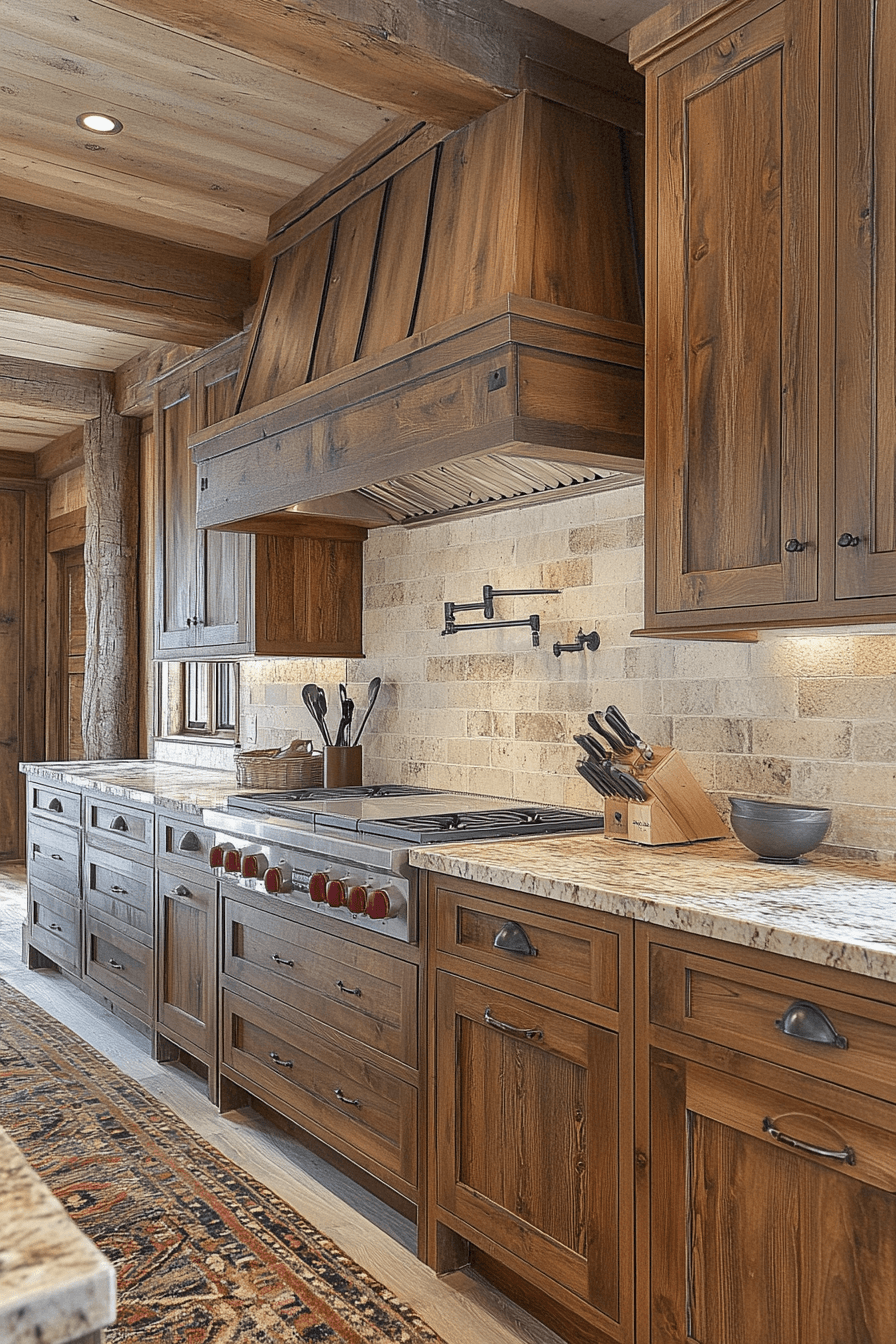 29 Walnut Kitchen Cabinets That Exude Understated Luxury 5 Walnut Kitchen Cabinets