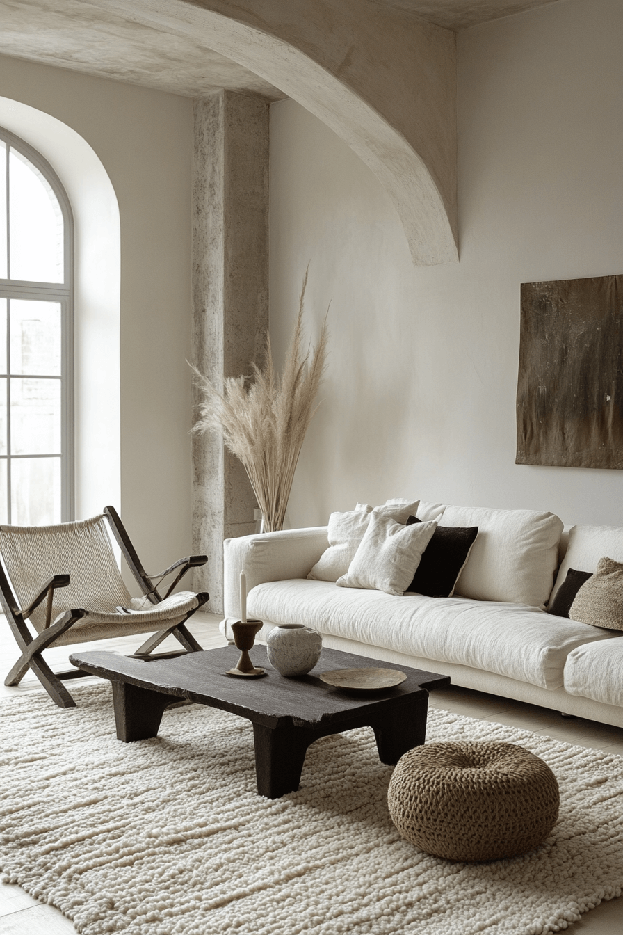 29 Black and White Living Room Decor Ideas That Make a Strong Statement 5 black and white living room decor