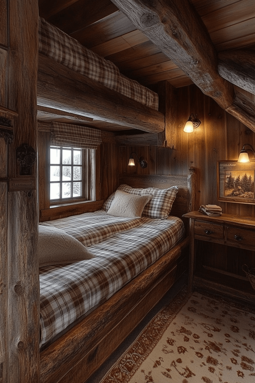 29 Old Cabin Interior Bedroom Styles Full of Nostalgic Charm 5 old cabin interior bedroom