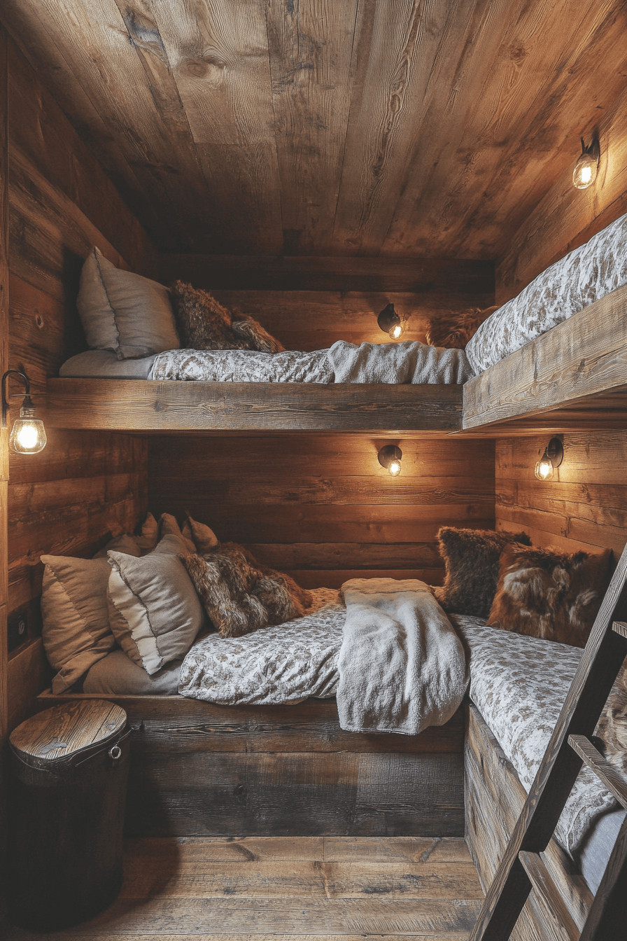 29 Old Cabin Interior Bedroom Styles Full of Nostalgic Charm 6 old cabin interior bedroom