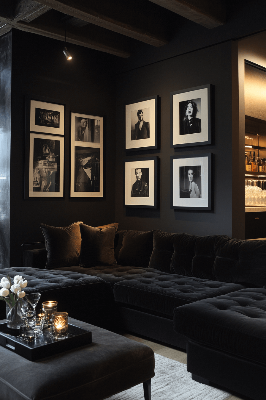 29 Moody Vintage Living Room Designs to Bring Vintage Charm into Contemporary Living 6 moody vintage living room