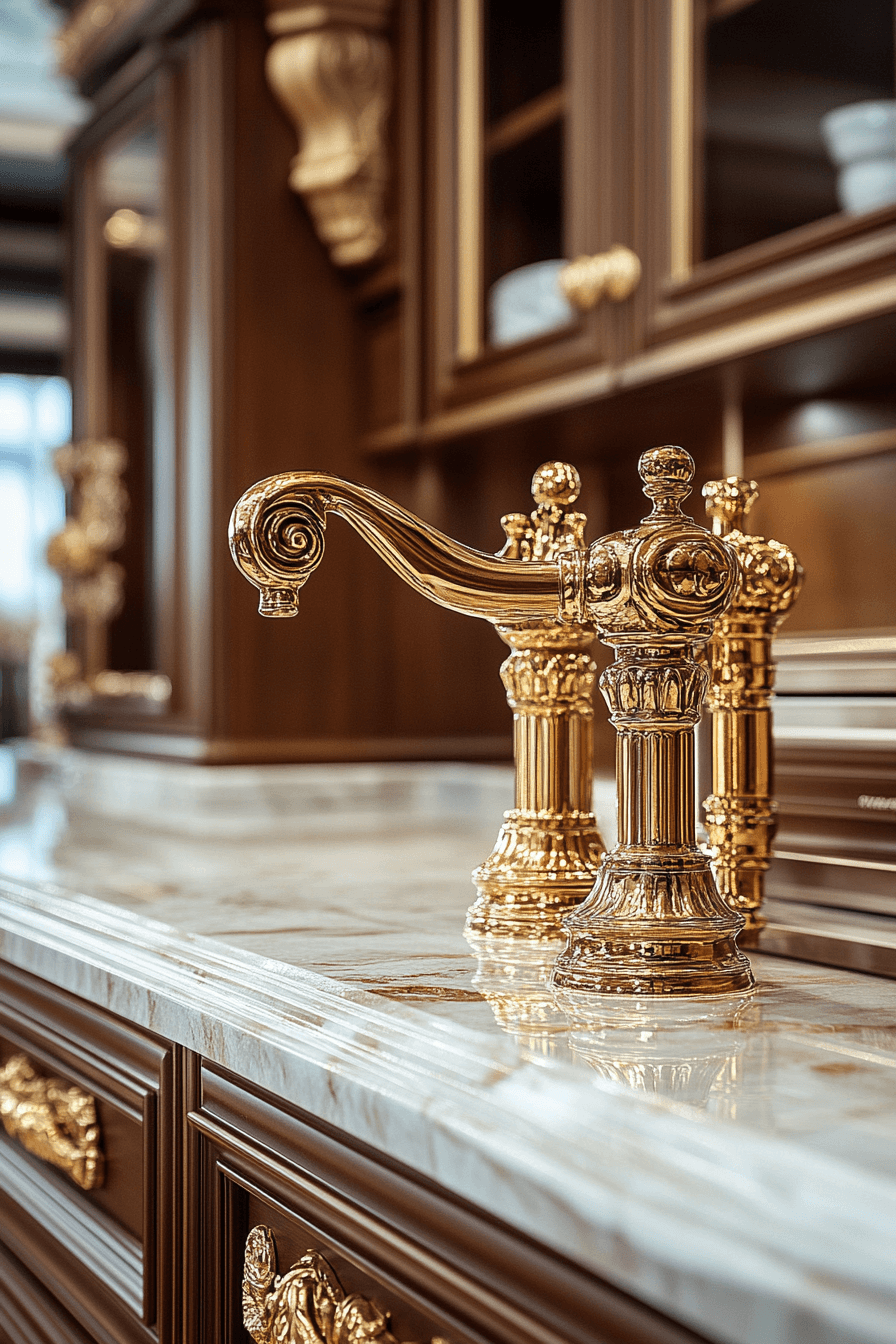 29 Neoclassical Kitchen Inspirations for a Perfectly Elegant Cooking Area 6 neoclassical kitchen