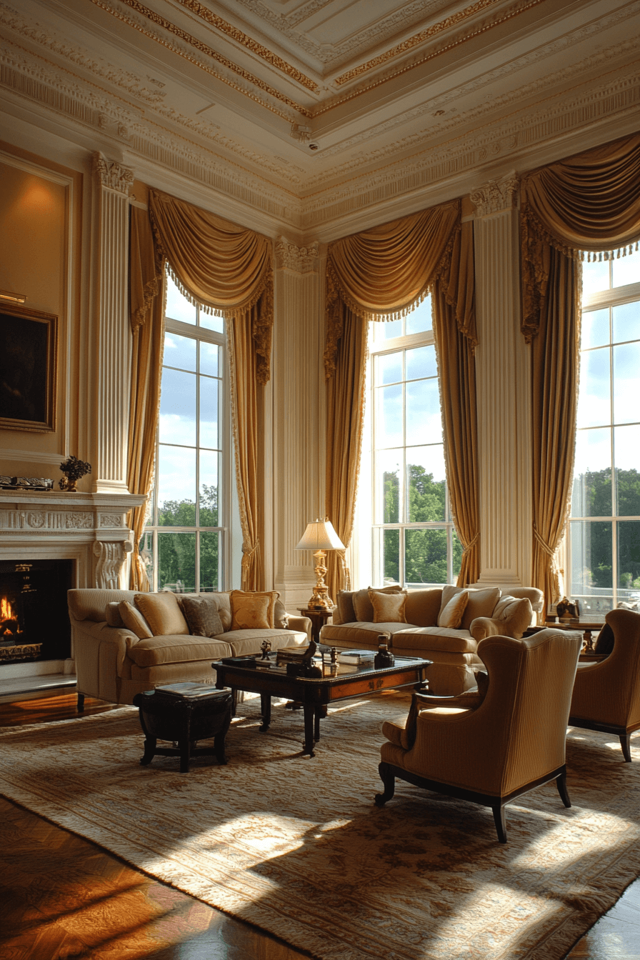 29 Neoclassical Interior Living Rooms Ideas to Infuse Your Home with Classic Charm 6 neoclassical interior living rooms
