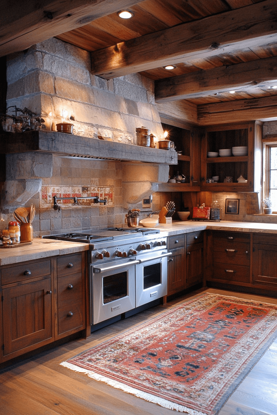 29 Cabin Kitchens That Blend Rustic Charm with Modern Style 6 cabin kitchens