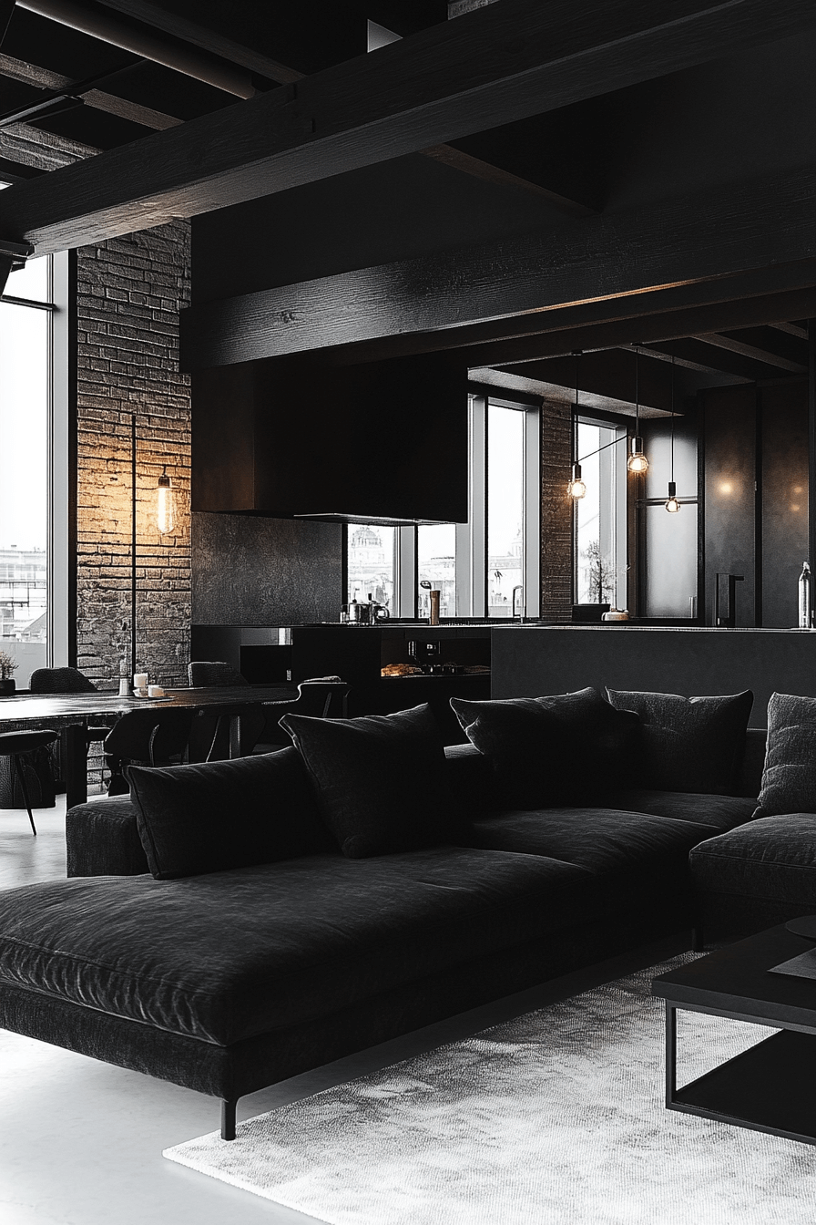 29 Black and White Living Room Decor Ideas That Make a Strong Statement 6 black and white living room decor