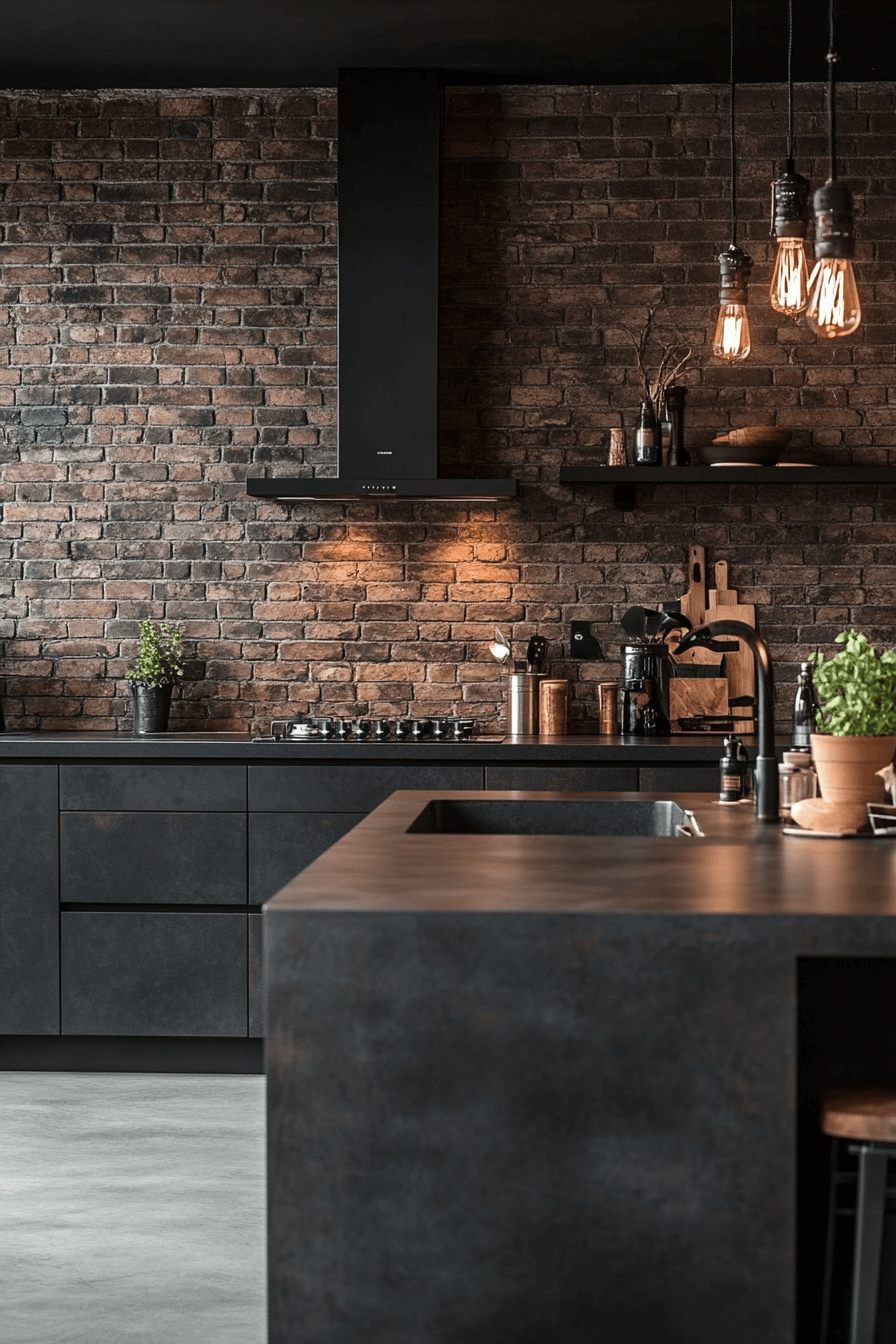 29 Moody Cottage Kitchen Interiors That Radiate Peace and Personality 6 moody cottage kitchen