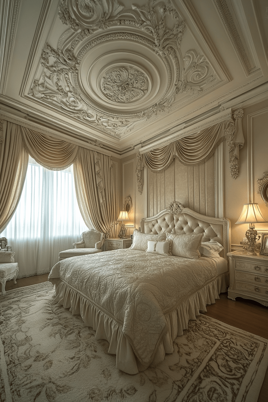 29 Neoclassical Bedroom Inspirations to Make Your Room Feel Like a Palace 7 neoclassical bedroom