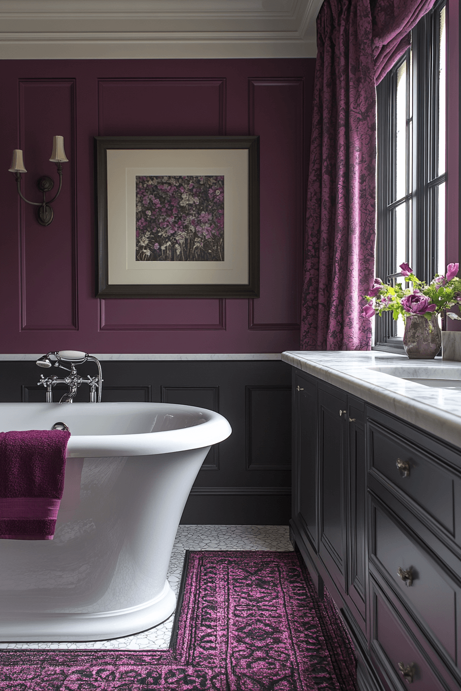 29 Modern Victorian Bathroom Upgrades That Add Instant Glamour 7 modern victorian bathroom