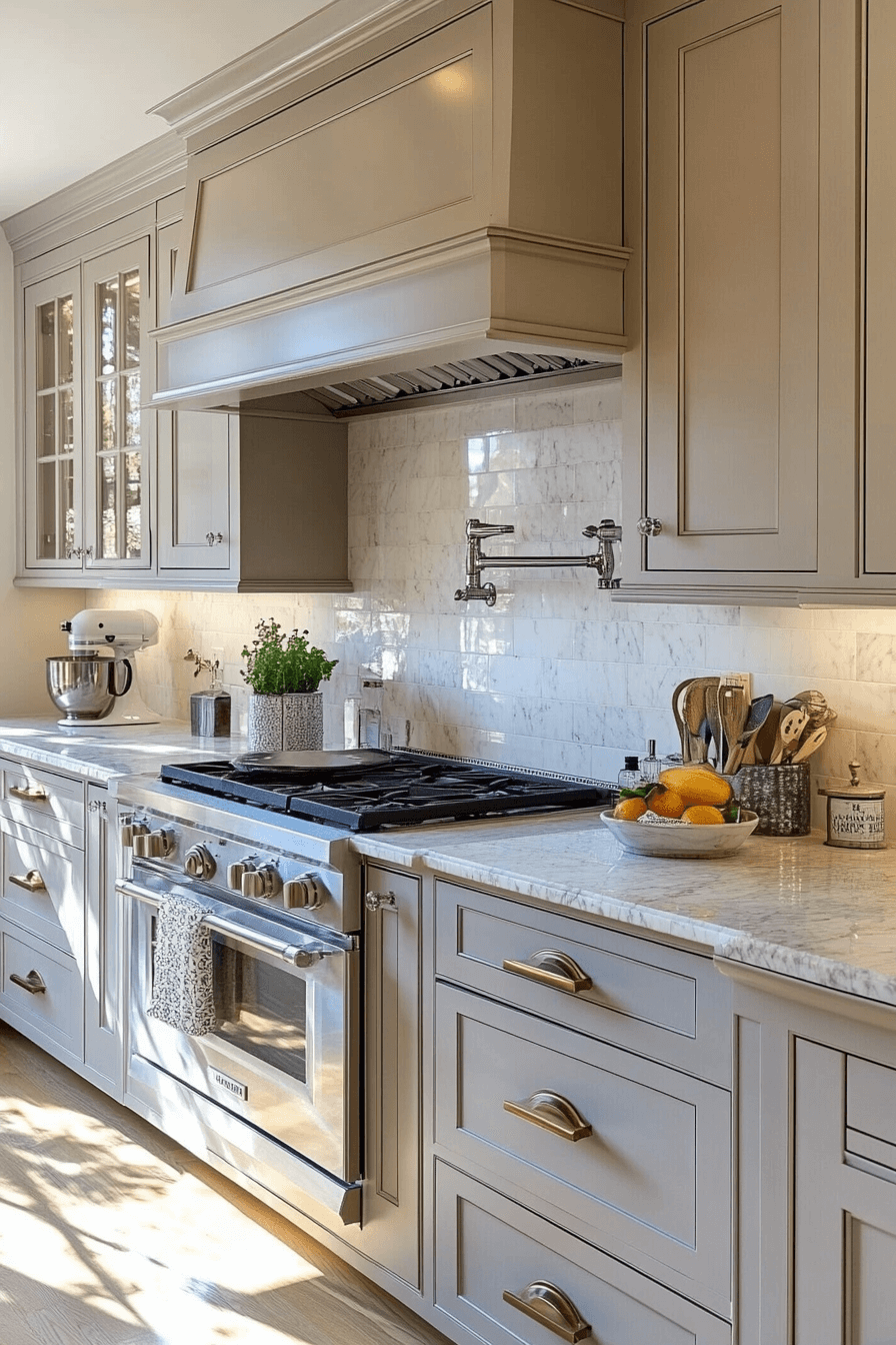 29 Grey Kitchen Cabinets to Transform Your Kitchen with Ease 7 grey kitchen cabinets