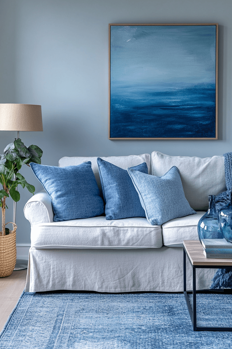 29 Blue Living Room Decor Ideas That Brighten Without Overwhelming 7 blue living room decor