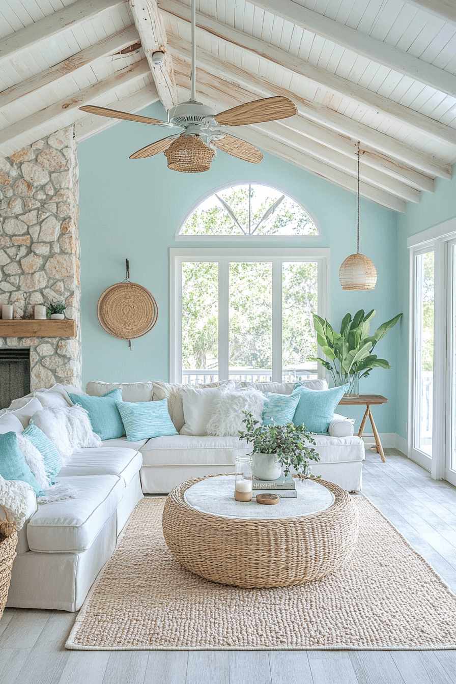 29 Coastal Cottage Living Room Decor Ideas That Spark Joy 8 coastal cottage living room