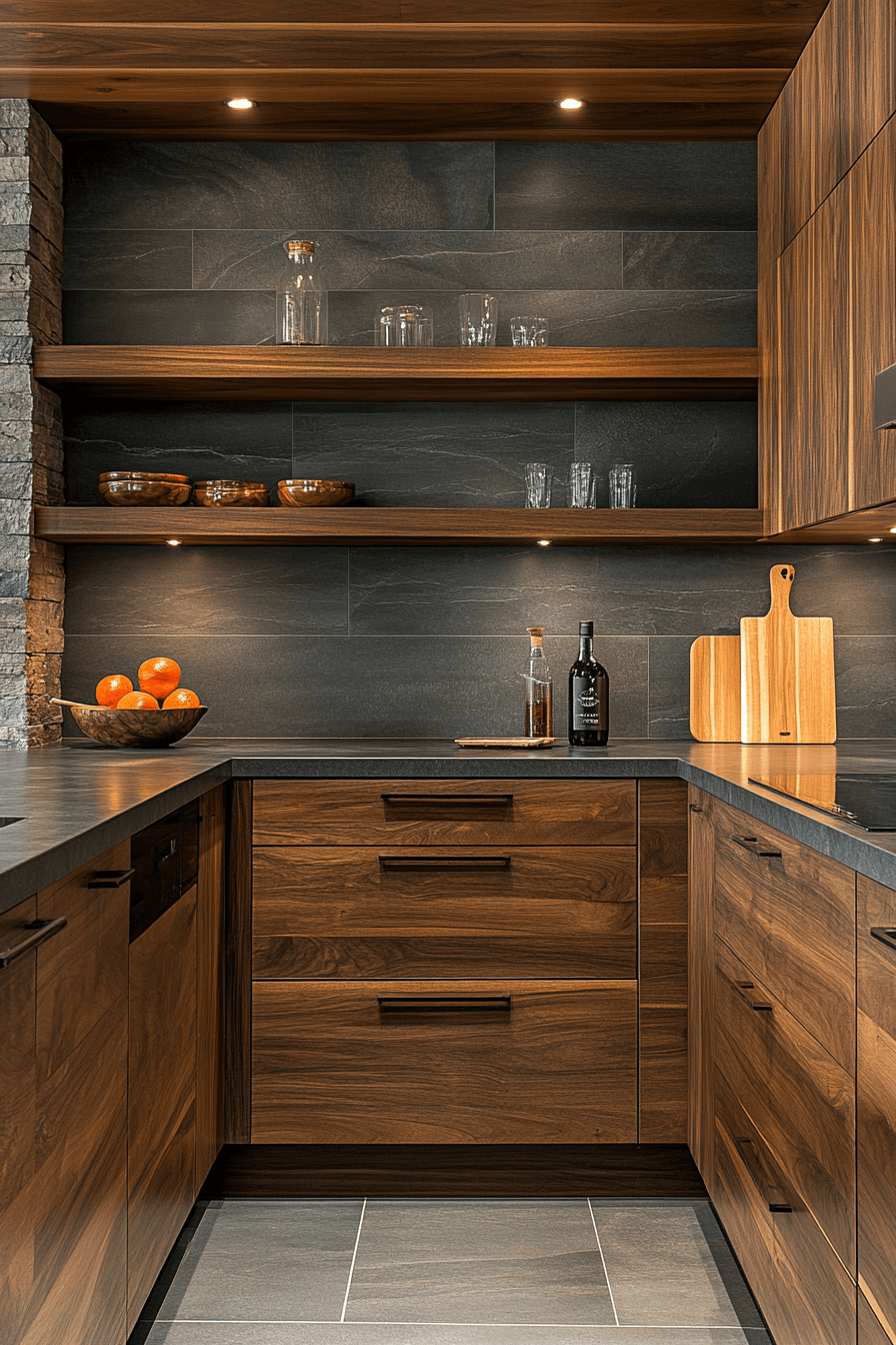 29 Dark and Moody Kitchen Spaces That Turn Everyday Cooking into Art 8 dark and moody kitchen