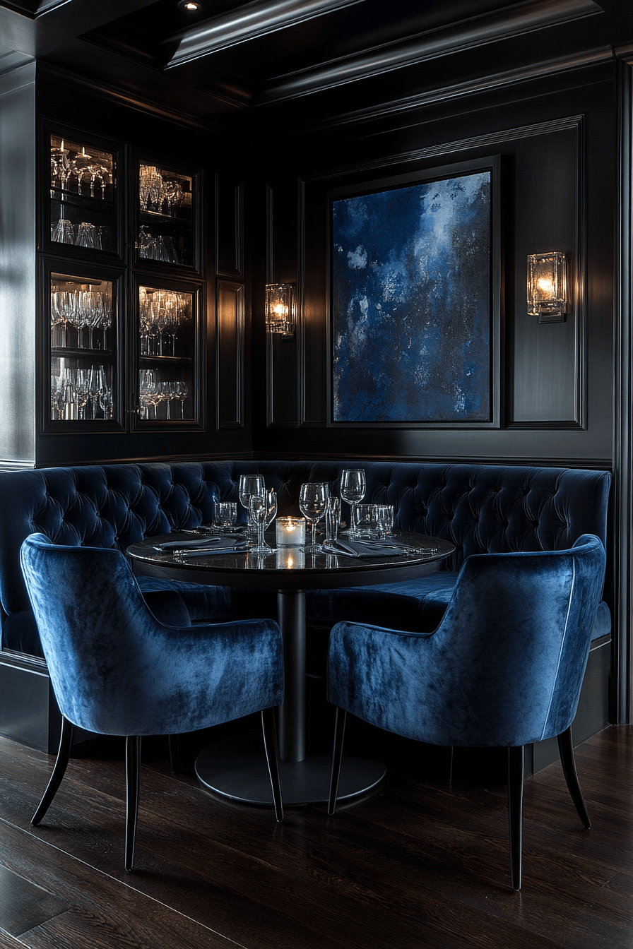 29 Moody Vintage Dining Room Aesthetics That Celebrate Classic Comfort 8 moody vintage dining room