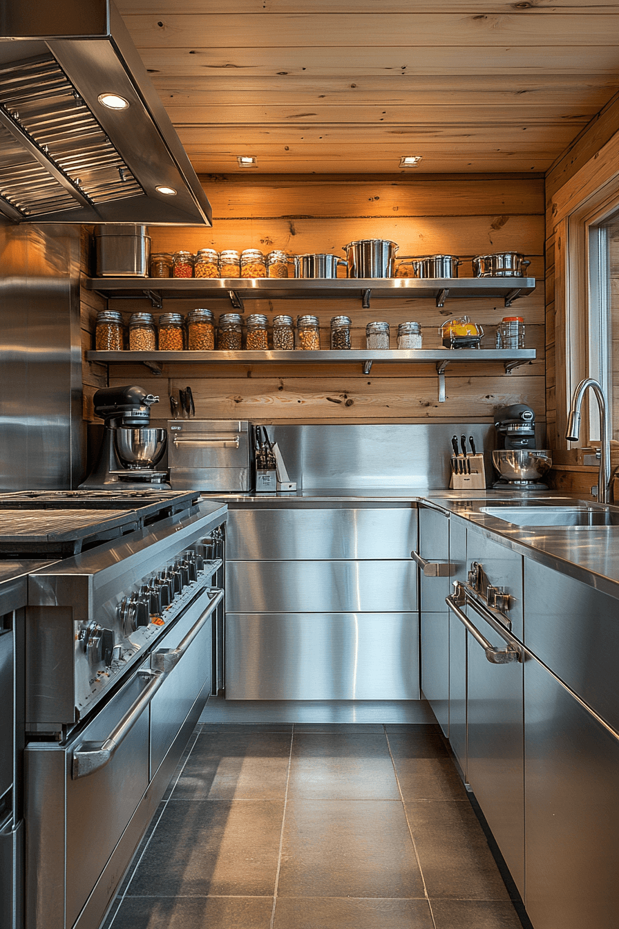 29 Old Cabin Interior Kitchen Inspirations for a Vintage Retreat 9 old cabin interior kitchen