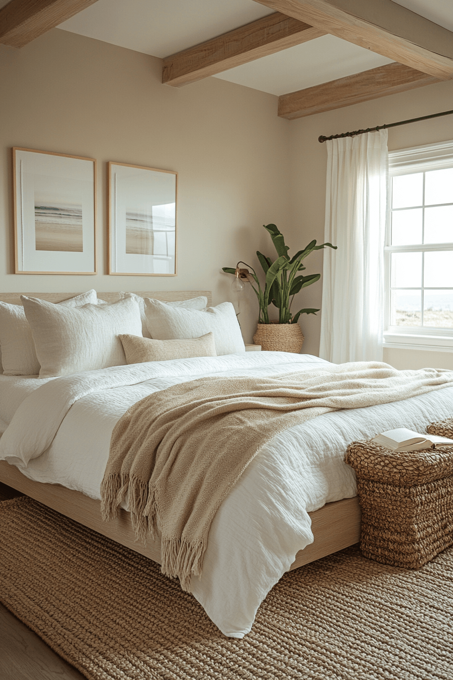 29 Coastal Cottage Bedroom Spaces That Mix Comfort with Coastal Flair 9 coastal cottage bedroom