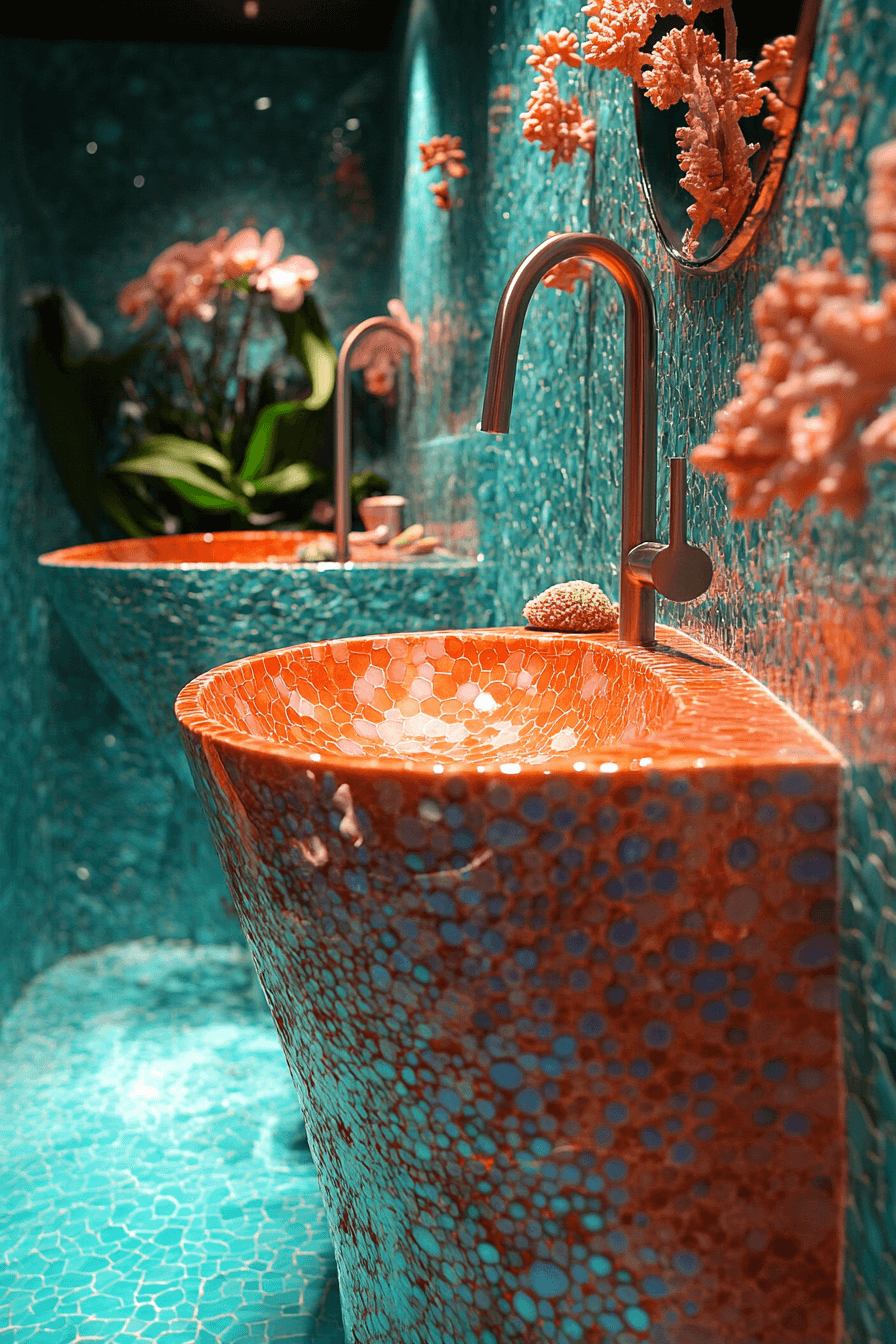 29 Tropical Bathroom Concepts That Embrace Coastal Comfort 9 tropical bathroom