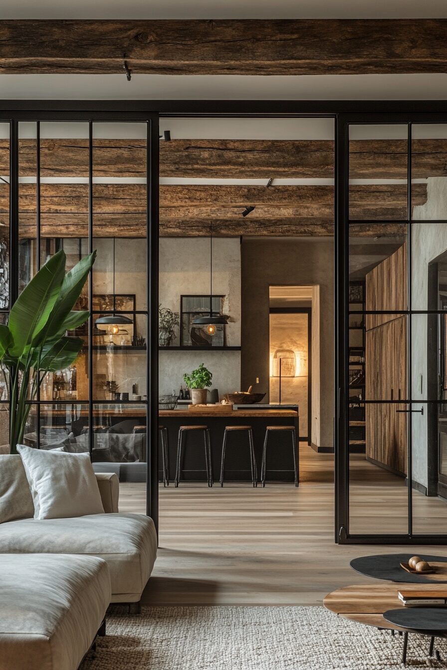 29 Industrial Chic Interior Ideas That Pair Texture with Sophistication 18 industrial chic interior