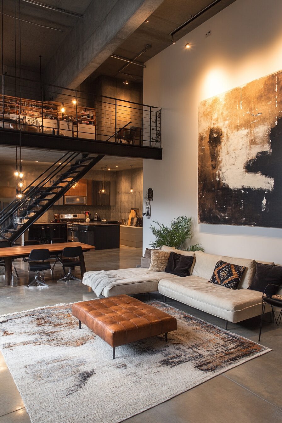 29 Industrial Chic Interior Ideas That Pair Texture with Sophistication 26 industrial chic interior