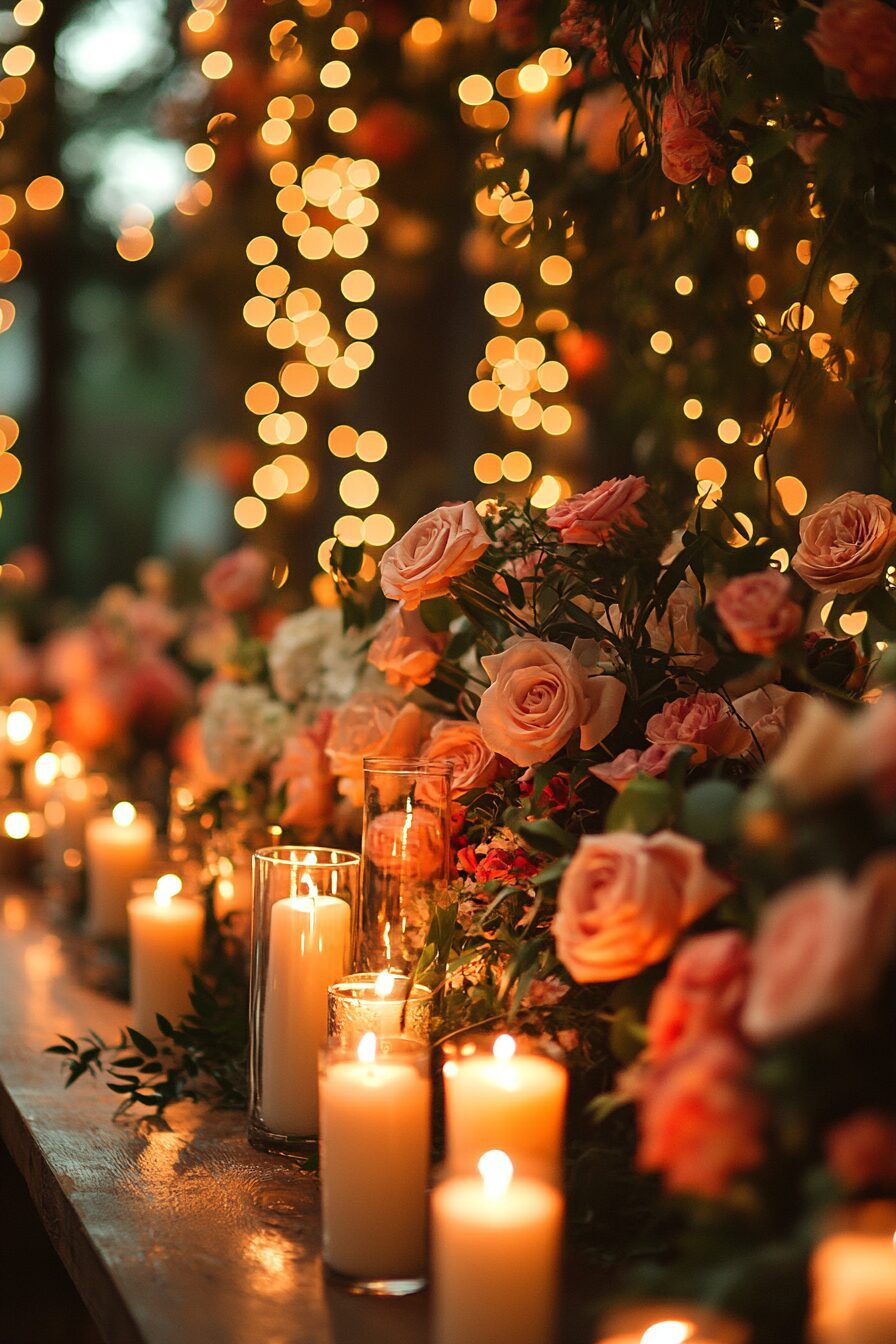 29 Moody Romantic Wedding Decor Inspirations to Create a Beautifully Intimate Atmosphere 12 moody romantic wedding decor
