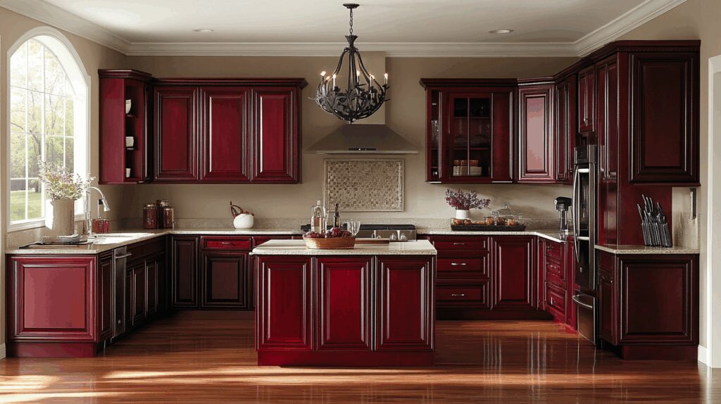 29 Cherry Kitchen Cabinets to Refresh Your Space with Classic Appeal 4 Cherry Kitchen Cabinets