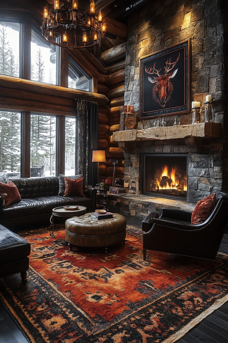 29 Cabin Living Room Ideas to Create the Perfect Escape 29 cabin living room