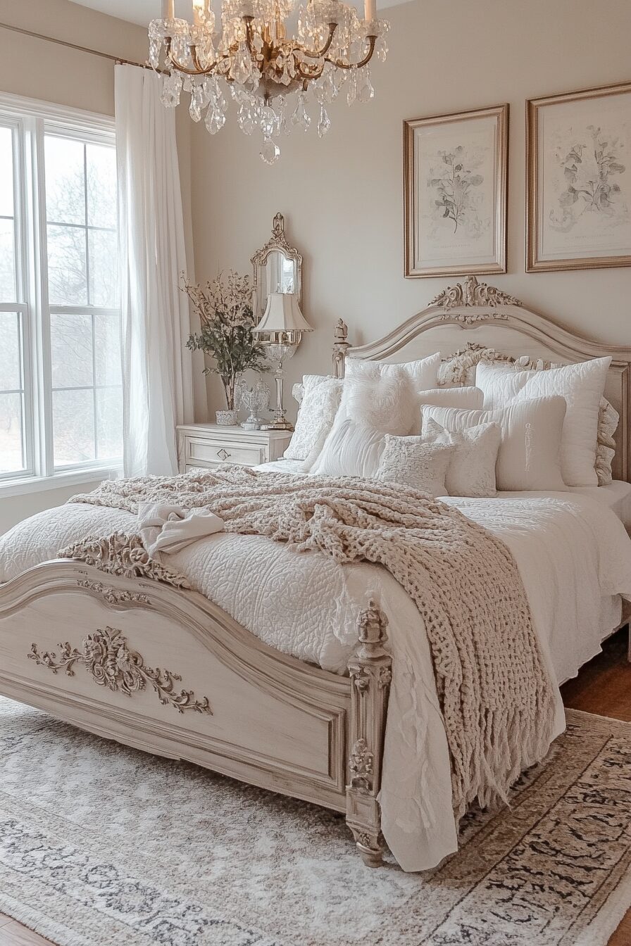 29 French Provincial Bedroom Looks That Blend Vintage and Serenity 15 french provincial bedroom