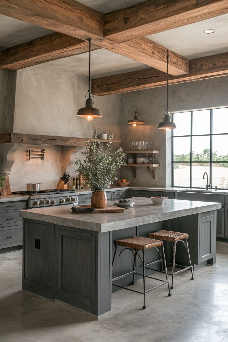 29 Industrial Kitchen Ideas That Channel Downtown Loft Vibes 12 industrial kitchen ideas