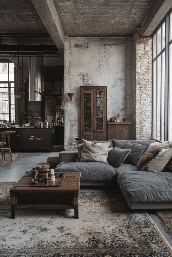 Image showcasing 29 Industrial Chic Interior Ideas That Pair Texture With Sophistication