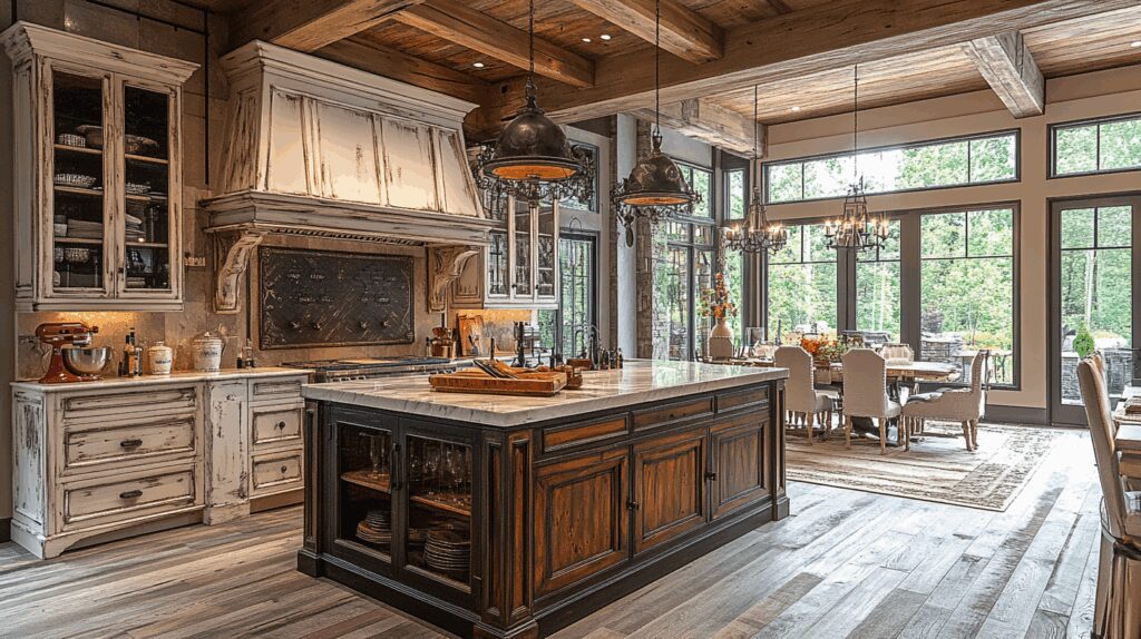 29 Cabin Kitchens That Blend Rustic Charm with Modern Style 8 cabin kitchens
