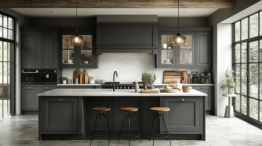 29 Grey Kitchen Cabinets to Transform Your Kitchen with Ease 8 grey kitchen cabinets