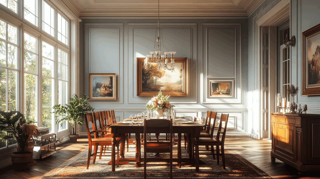 29 Modern Vintage Dining Room Ideas That Will Elevate Your Mealtime Experience 10 modern vintage dining room