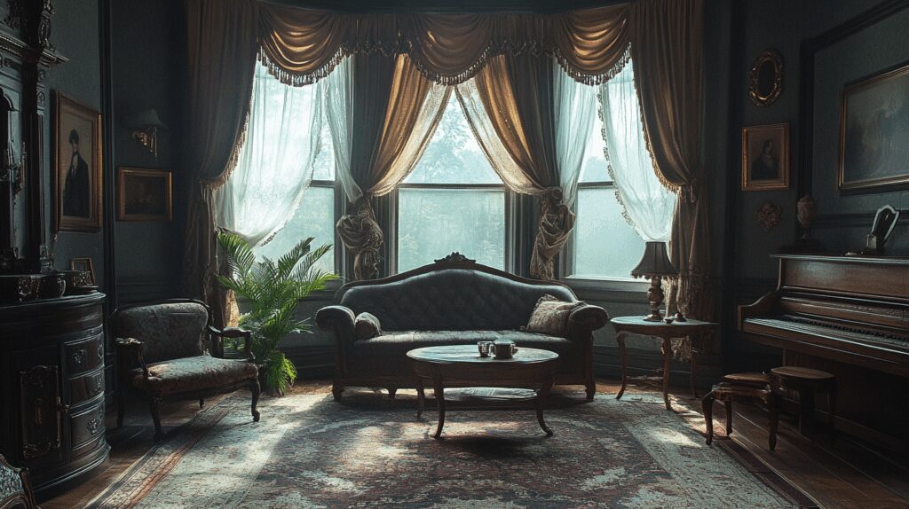 29 Moody Vintage Living Room Designs to Bring Vintage Charm into Contemporary Living 1 moody vintage living room