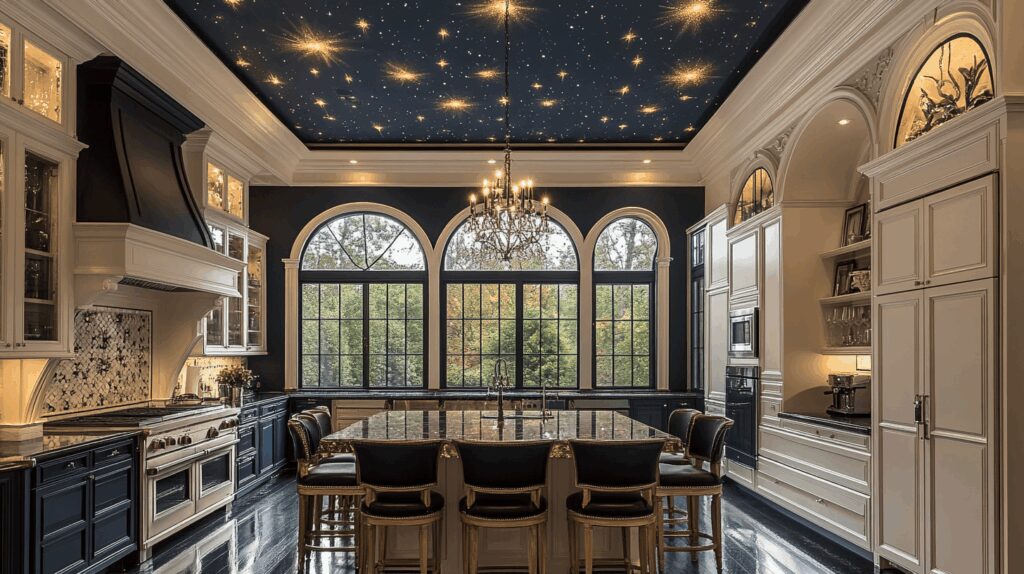 29 Neoclassical Kitchen Inspirations for a Perfectly Elegant Cooking Area 6 neoclassical kitchen