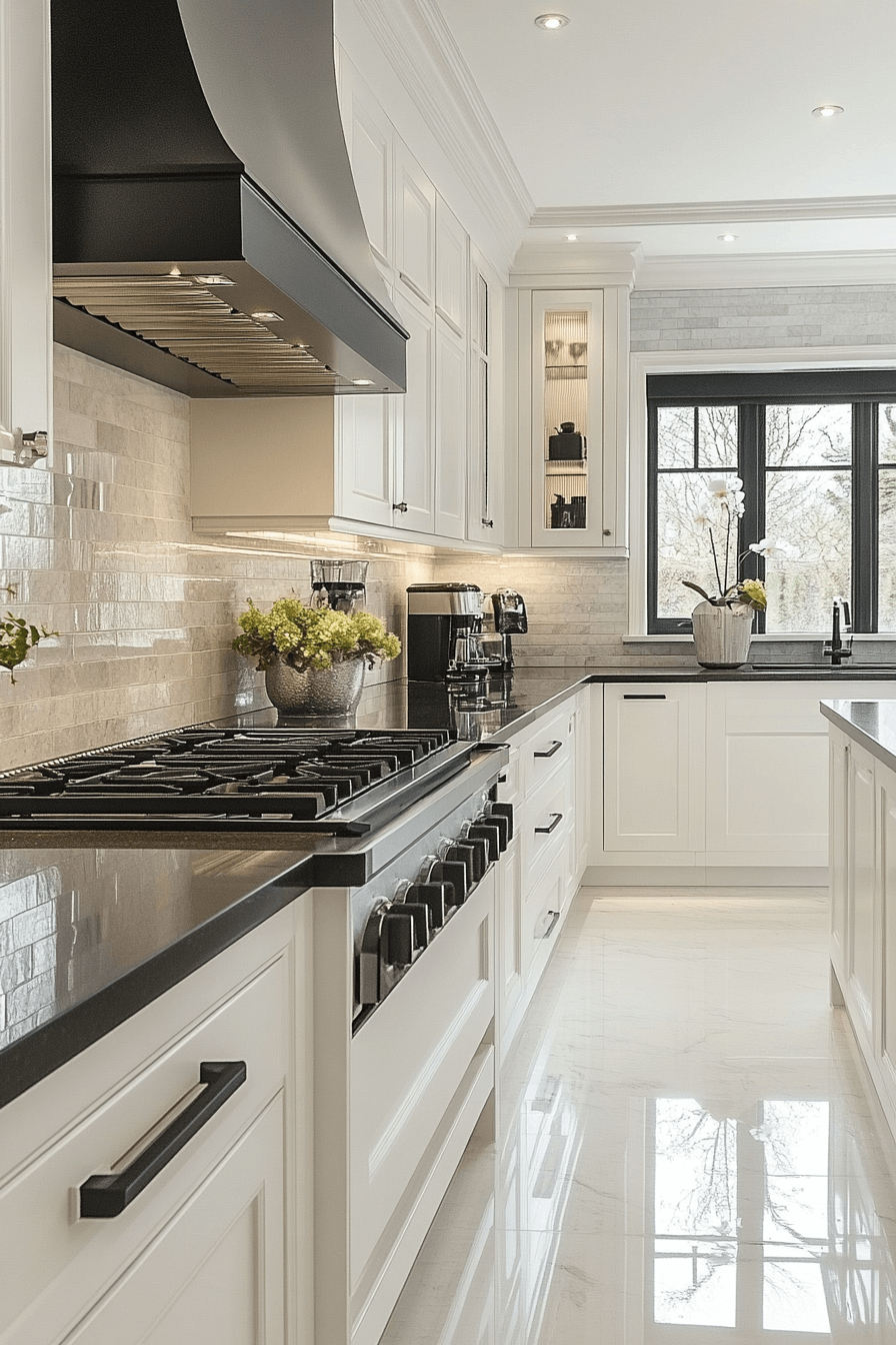 29 Black and White Kitchen Ideas That Elevate Everyday Cooking 1 black and white kitchen ideas