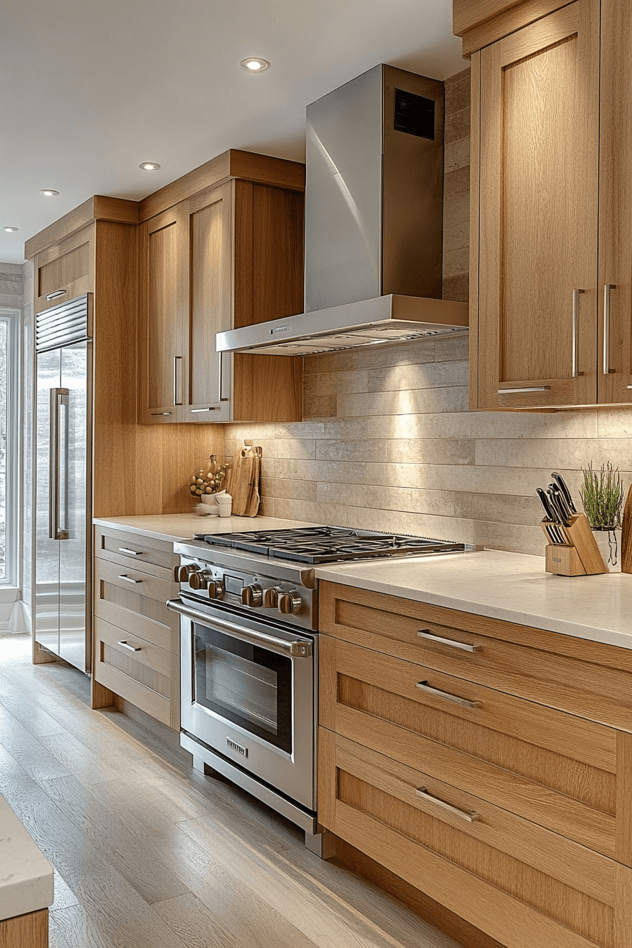 29 Light Wood Kitchen Cabinets Perfect for Modern Simplicity 1 light wood kitchen cabinets