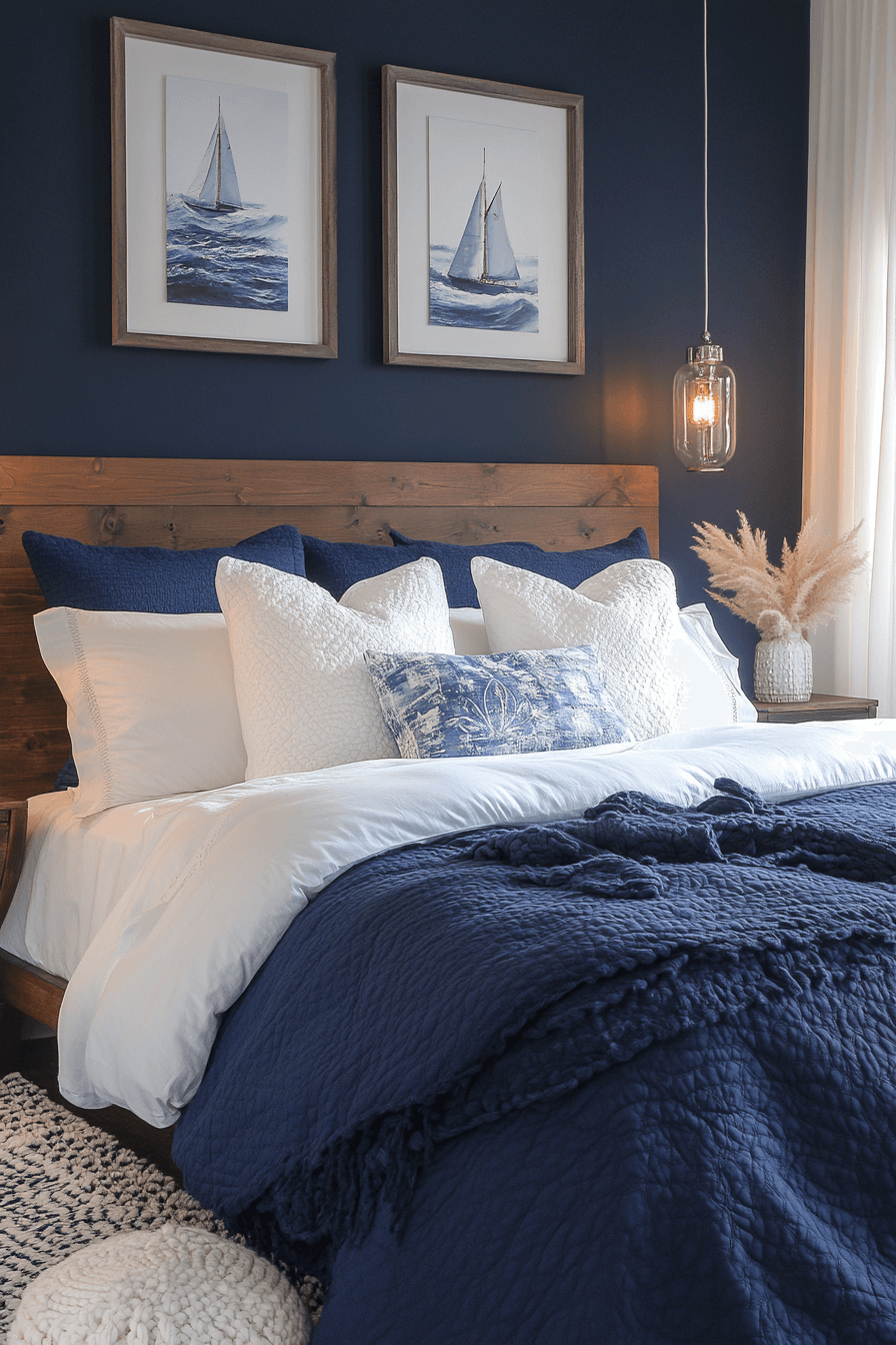 29 Coastal Master Bed Ideas to Drift Off in Coastal Comfort 1 coastal master bed