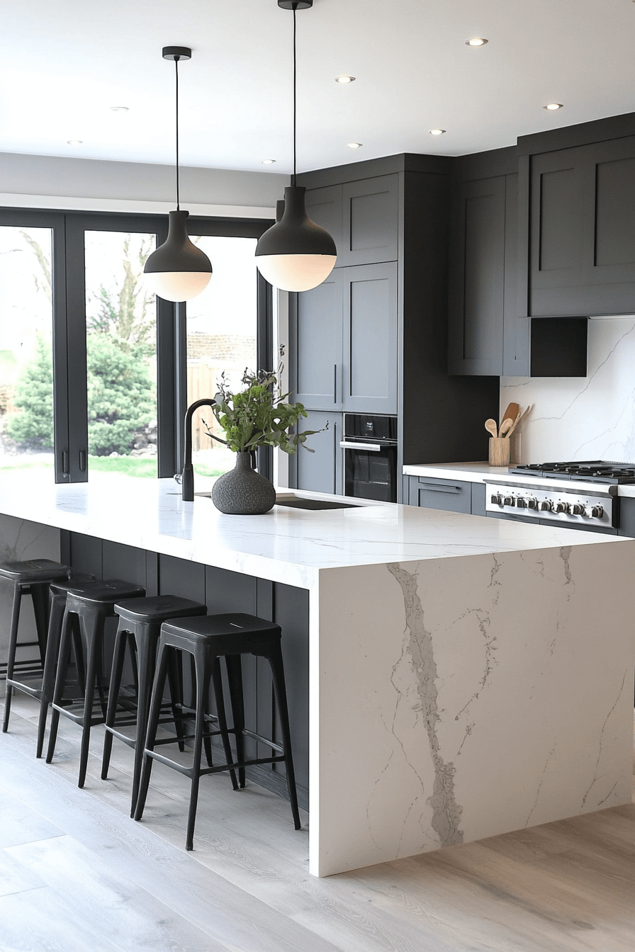 29 Grey and White Kitchen Inspirations That Feel Modern and Timeless 1 grey and white kitchen