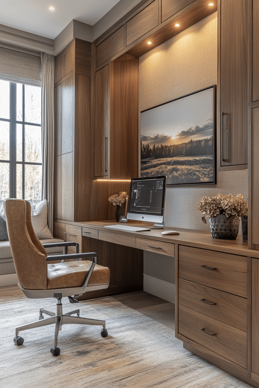 29 Japandi Home Office Details That Support Intentional Living 10 japandi home office