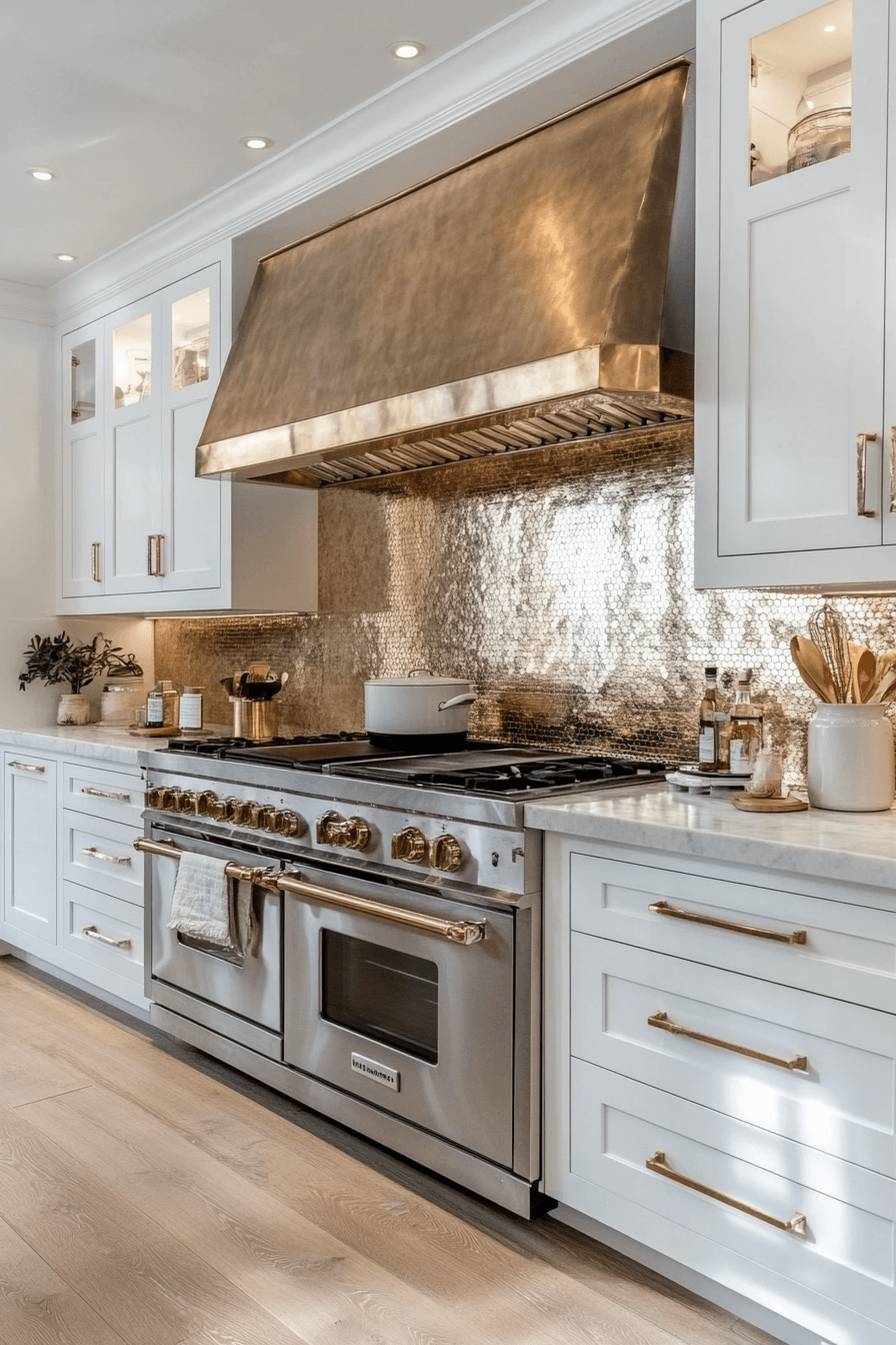29 Kitchen Backsplash with White Cabinets That Make Neutrals Pop 10 kitchen backsplash with white cabinets