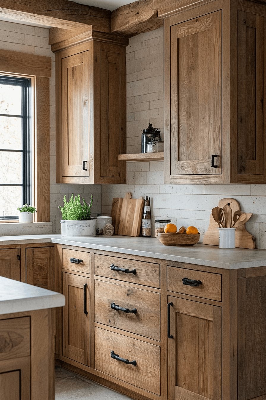 29 Farmhouse Kitchen Cabinets That Elevate Everyday Cooking 10 farmhouse kitchen cabinets