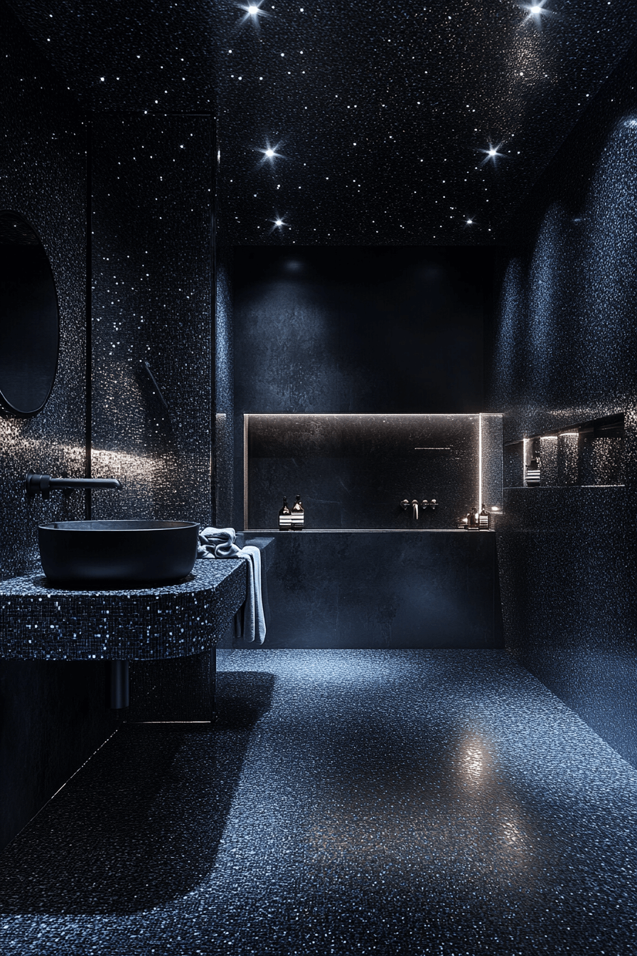 29 Whimsigoth Bathroom Elements That Celebrate Artistic Expression 10 whimsigoth bathroom