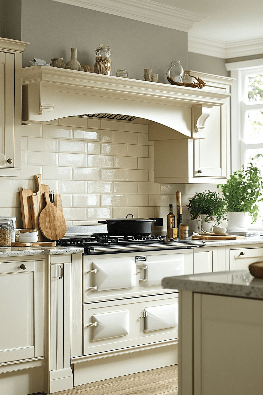 29 Light Cream Kitchen Cabinets That Glow with Soft Serenity 10 cream kitchen cabinets