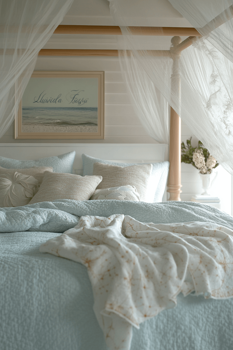 29 Coastal Master Bed Ideas to Drift Off in Coastal Comfort 10 coastal master bed