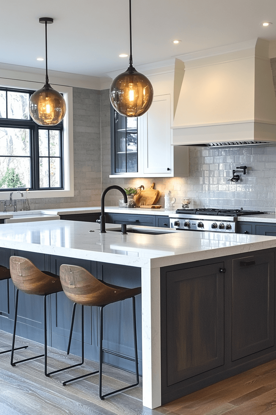 29 Gray and White Kitchen Themes That Embrace Understated Beauty 10 gray and white kitchen