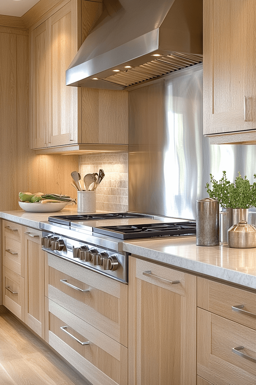 29 Light Wood Kitchen Cabinets Perfect for Modern Simplicity 11 light wood kitchen cabinets