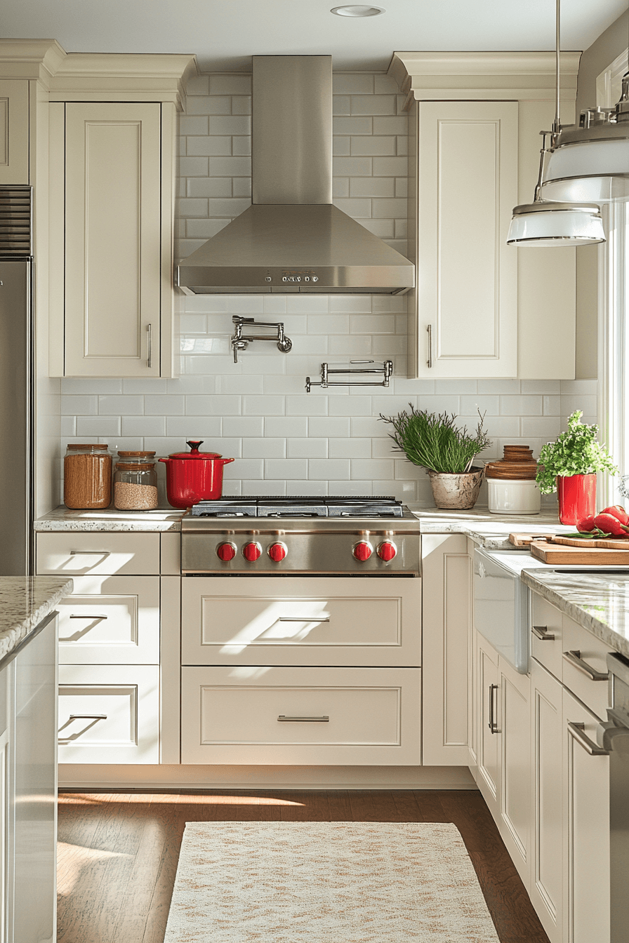 29 Light Cream Kitchen Cabinets That Glow with Soft Serenity 11 cream kitchen cabinets