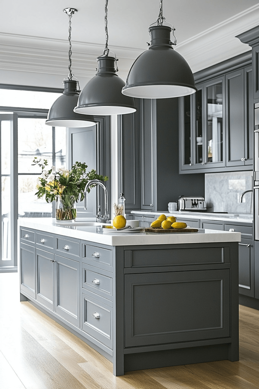 29 Gray and White Kitchen Themes That Embrace Understated Beauty 12 gray and white kitchen