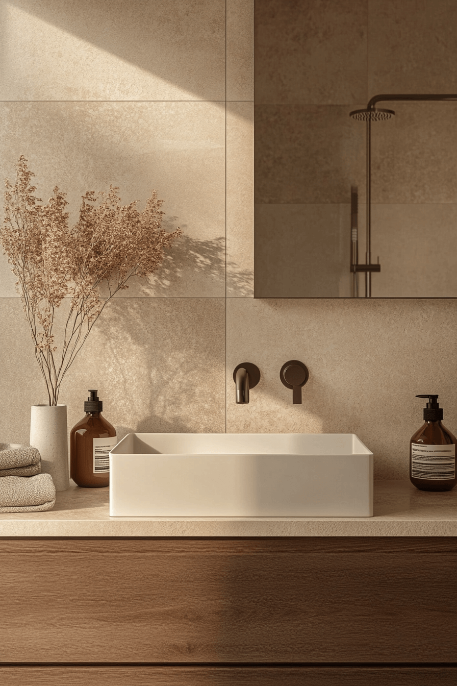 29 Japandi Bathroom Details to Transform Your Daily Routine 12 japandi bathroom