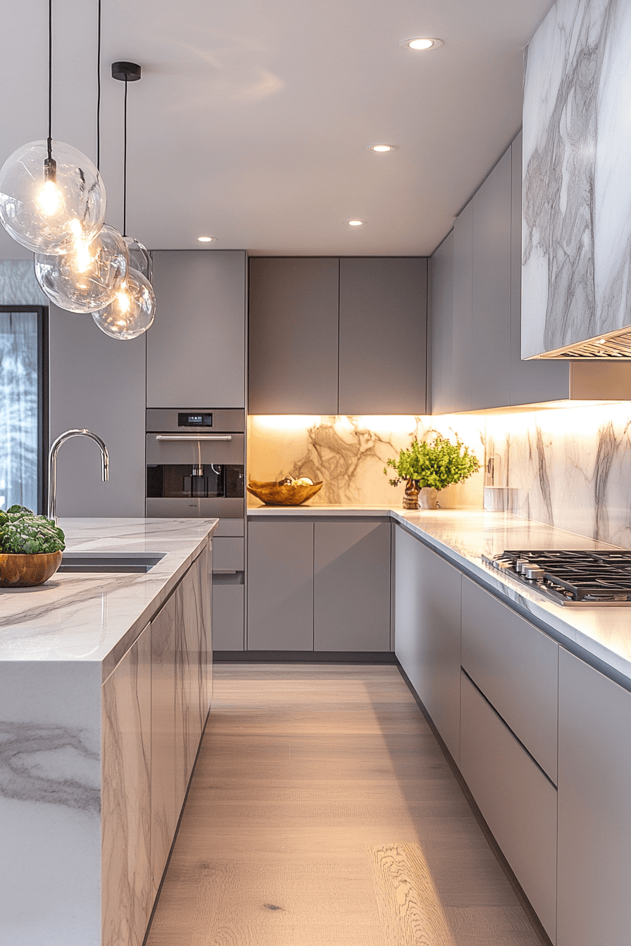 29 Grey and White Kitchen Inspirations That Feel Modern and Timeless 12 grey and white kitchen